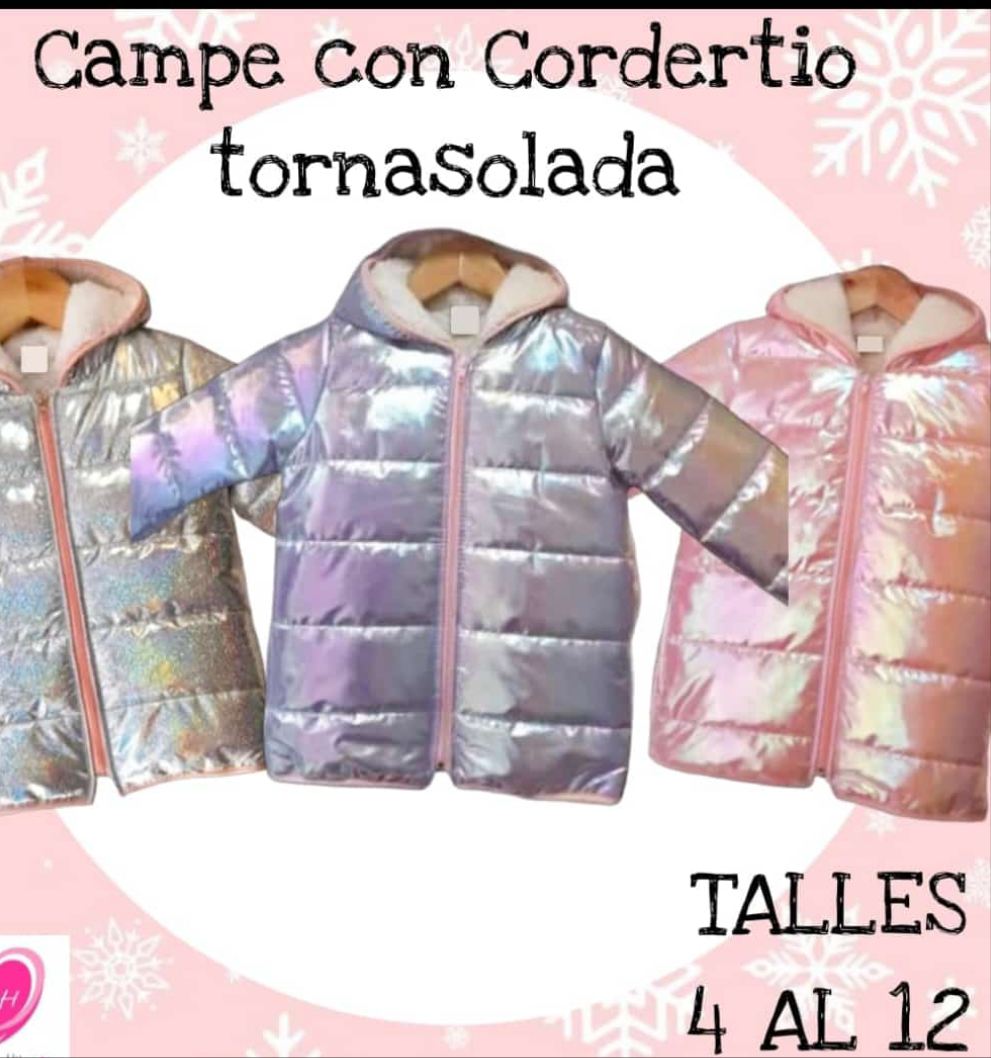 Campera con Plush / con corderito