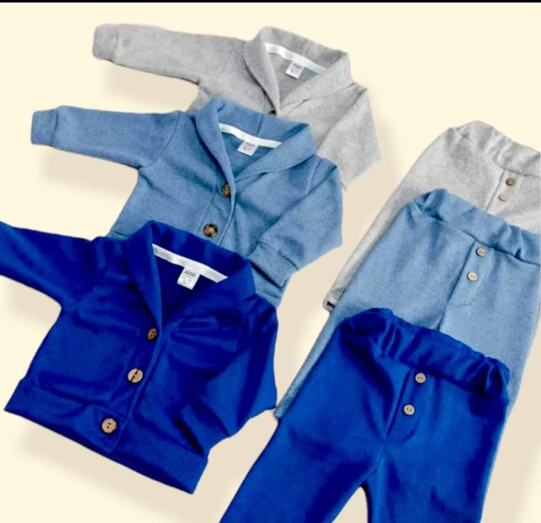 Conjunto de lanilla suave bebé