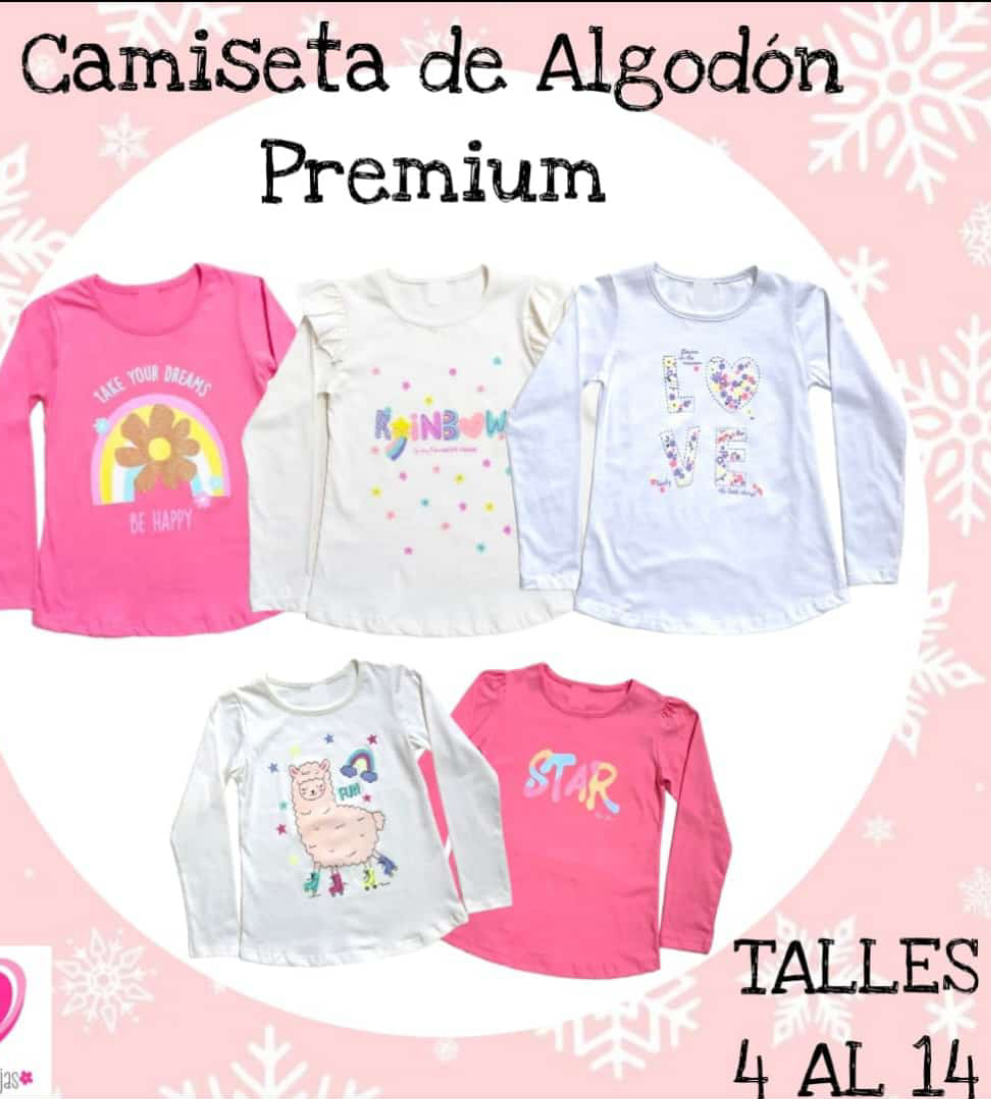 Camiseta de algodon