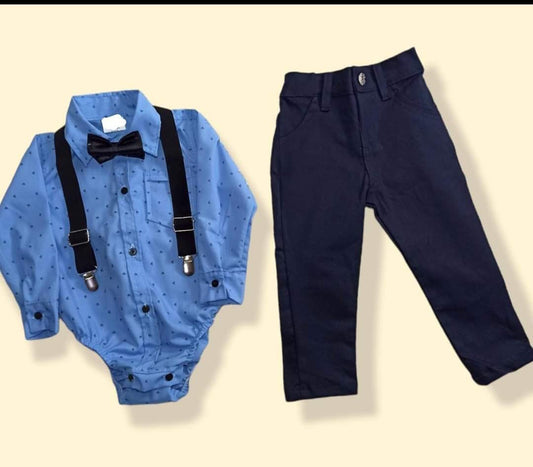 OFERTA! Bodycamisa + Pantalón de gabardina